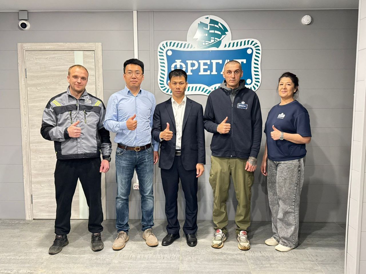 Представительсвто Yuchai с рабочим визитом посетили производство ТД Фрегат