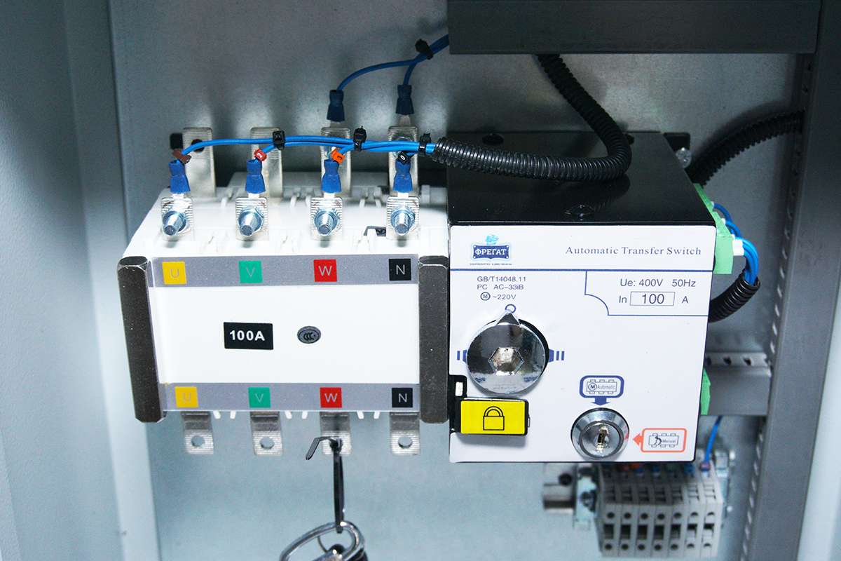 Автоматический ввод резерва (АВР) в отдельном шкафу 1000 А купить - Фрегат