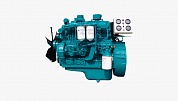 Двигатель газовый Yuchai YC4D90N-D30 60 кВт