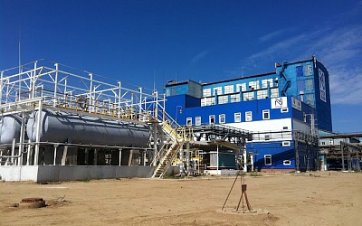 Дизельный генератор 500 кВт с АВР в Блок контейнере, для производственного комплекса  Краснодарский край