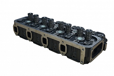 Головка блока цилиндров в сборе с клапанами двигателя ZH490D